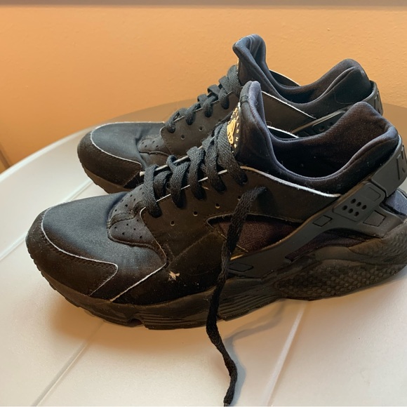 Nike Air Huarache Suede Black size 13 - Picture 3 of 3